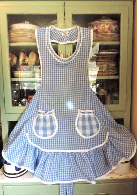 Aunt Rosie Blue Gingham