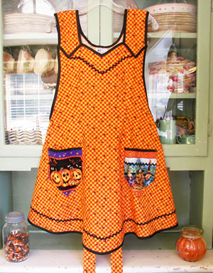 Aunt Sophie Halloween Apron