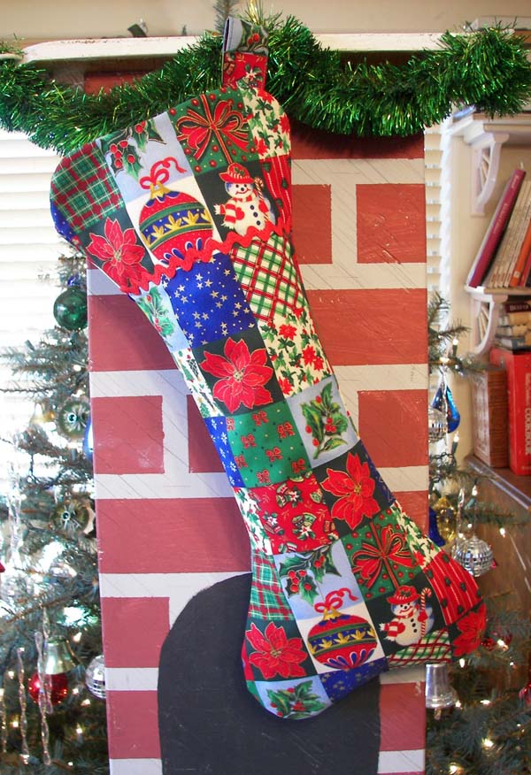 Dog Bolne Christmas Stocking