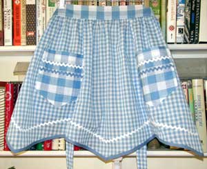 Victory Blue Gingham Half